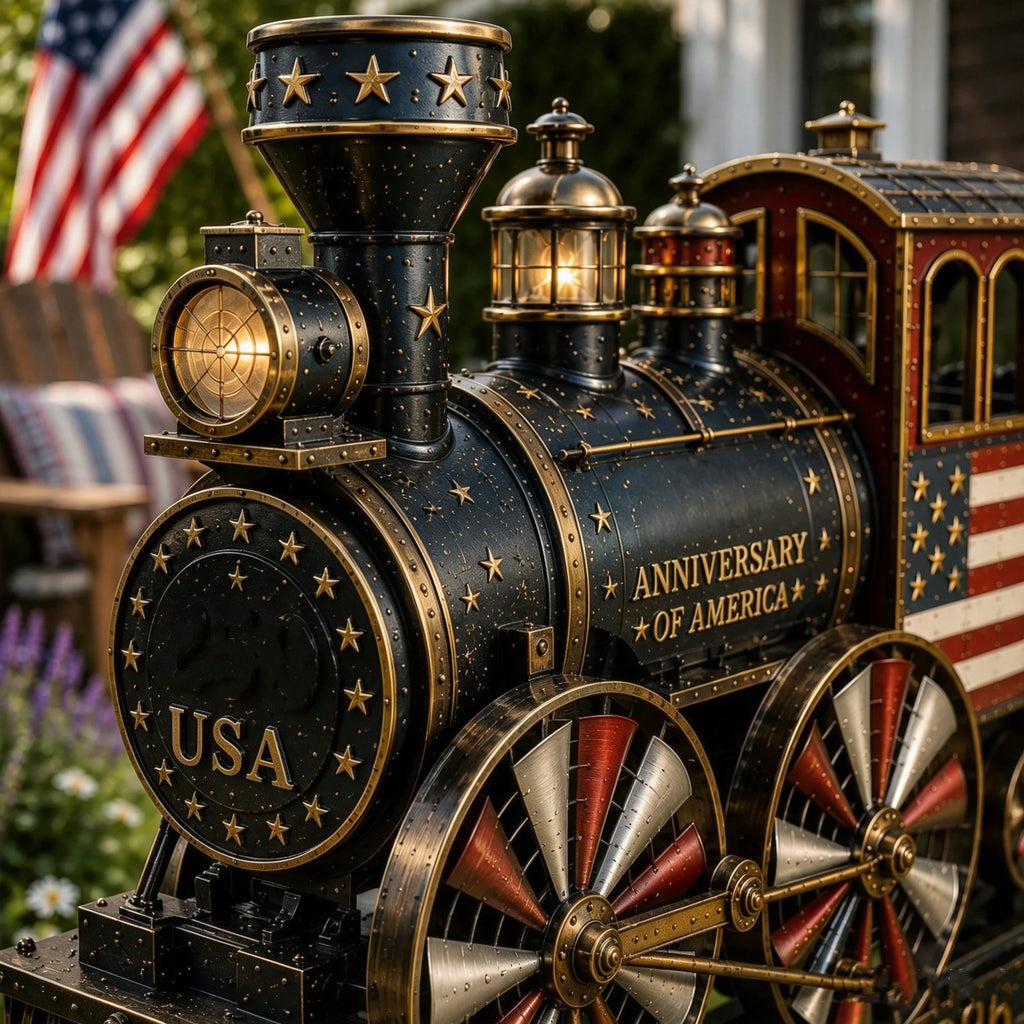 🔥Limited time 55% OFF🔥🚂 “Liberty Express” Train Garden Wind Spinner