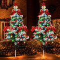 Solar Christmas Trees Lights Outdoor Decoration Waterproof