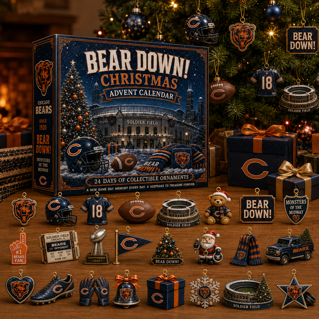 🎄 Bear Down! Football Christmas Advent Calendar