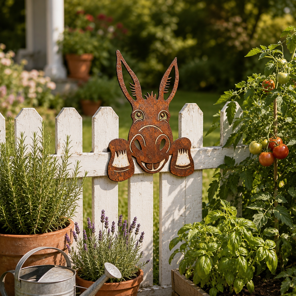 Rustic Donkey Decor