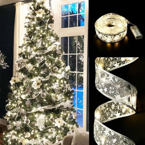CLEARANCE SALE CHRISTMAS RIBBON FAIRY LIGHTS