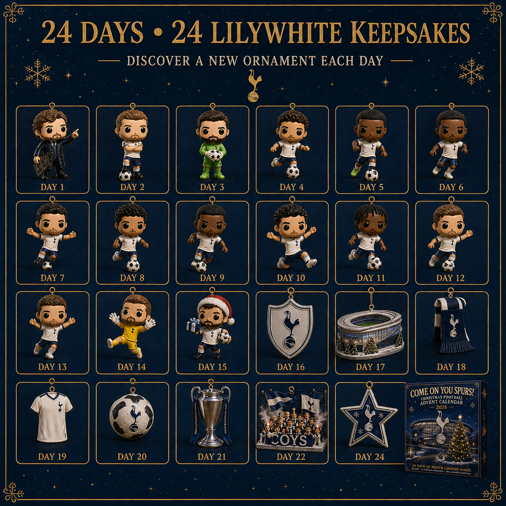 🎄 Come On You Spurs! Football Christmas Advent Calendar