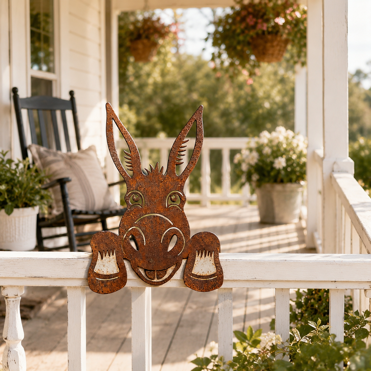 Rustic Donkey Decor