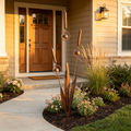 Triple Cattail Garden Stake