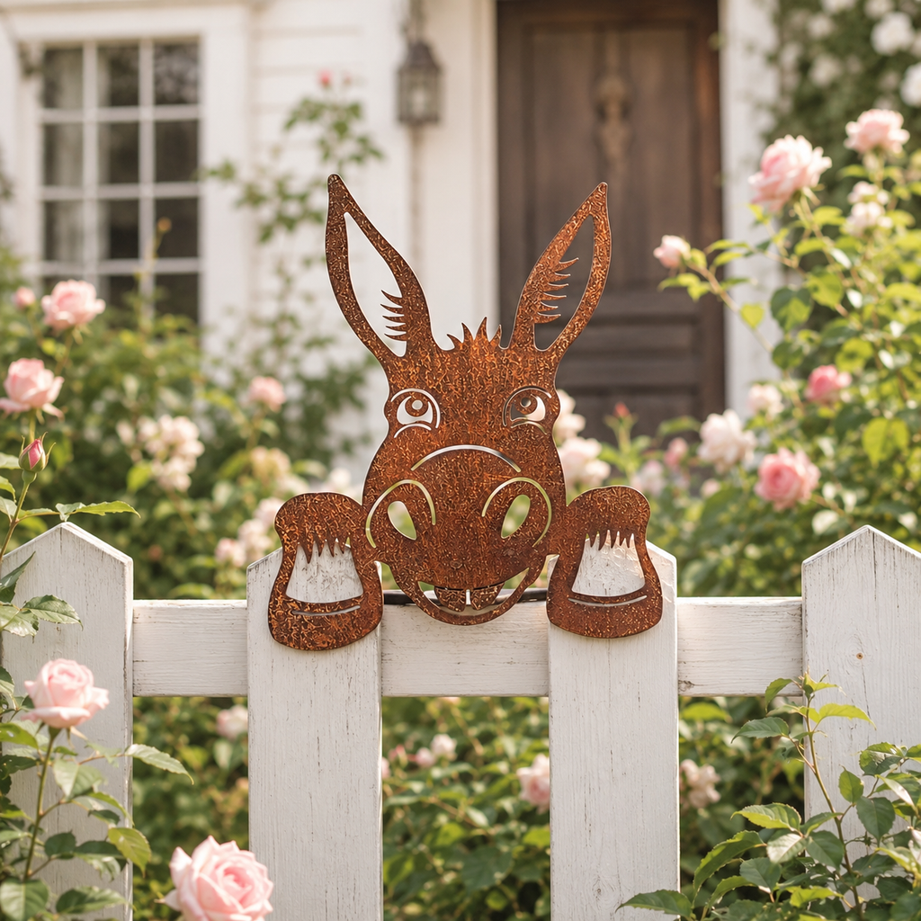 Rustic Donkey Decor