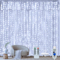 10FT/20FT Christmas Curtain Fairy Lights with Remote Control