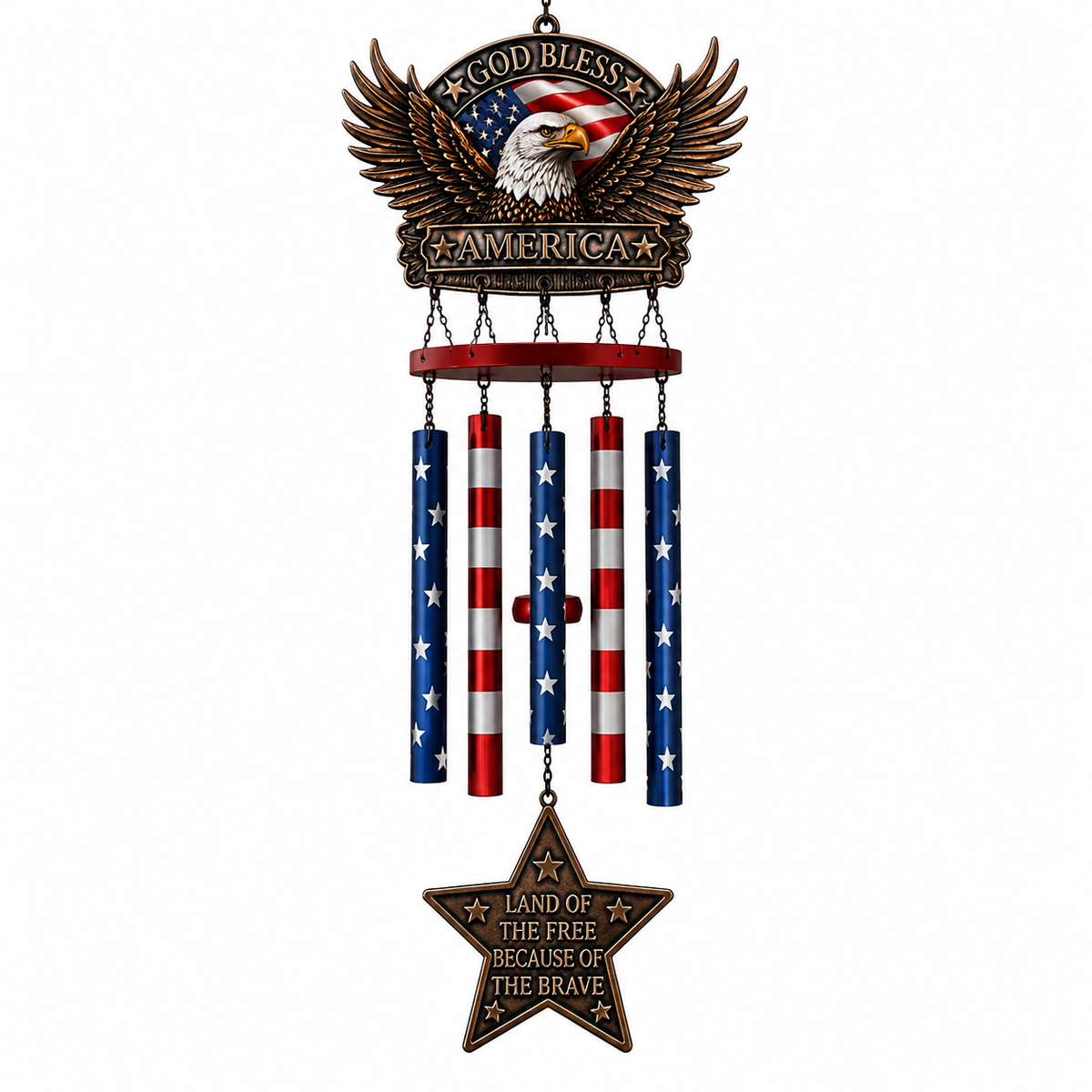 💥Flash Sale - Up To 49% Off ⏰ - Independence Day™ Commemorative Wind Chime