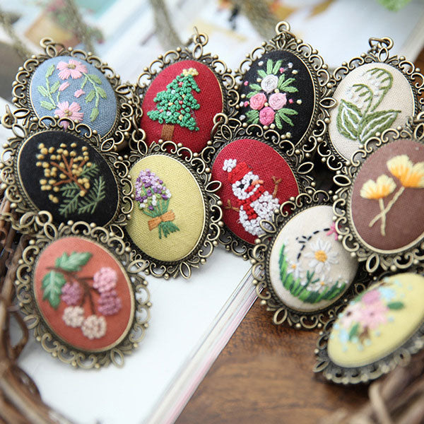 DIY Necklace - Snowman