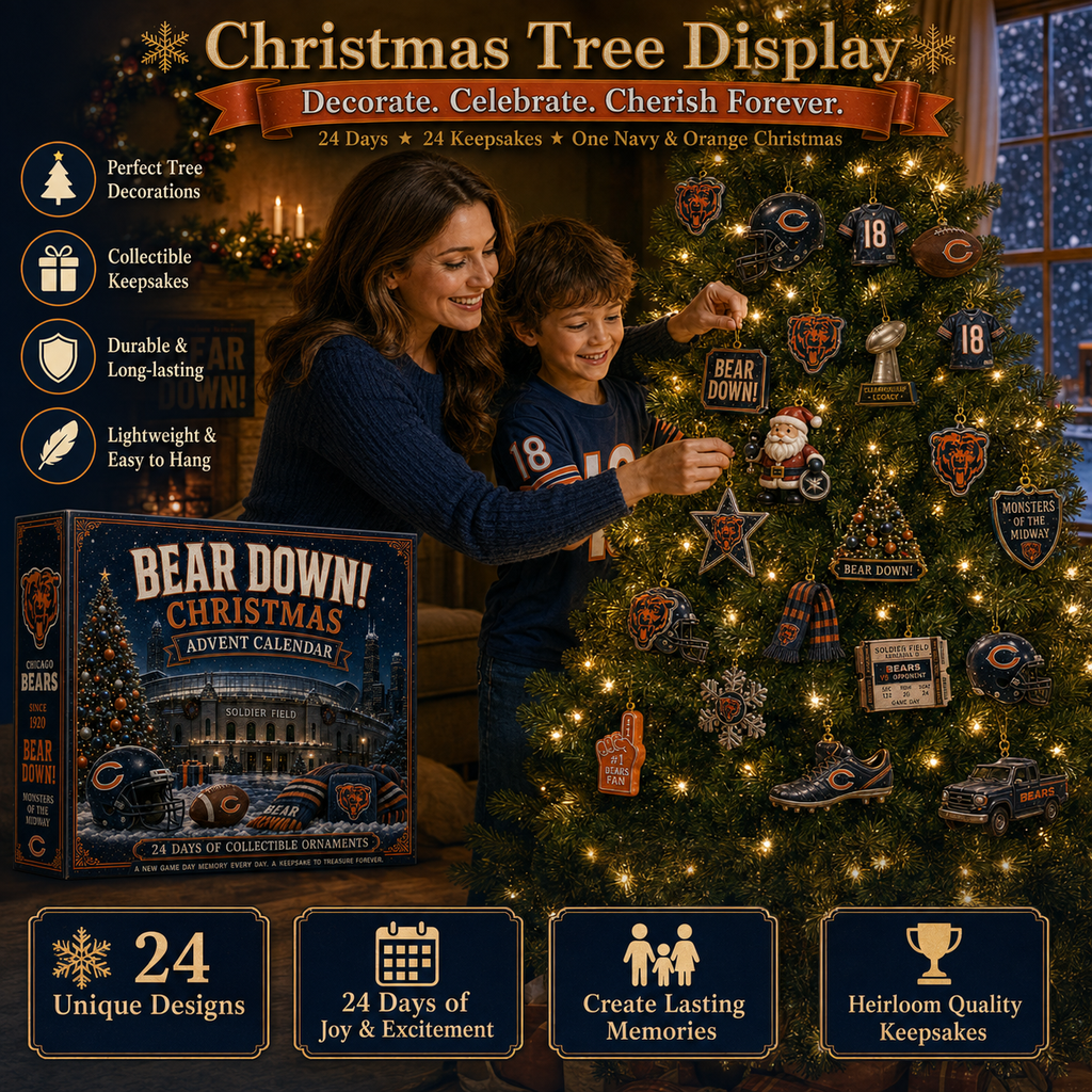 🎄 Bear Down! Football Christmas Advent Calendar