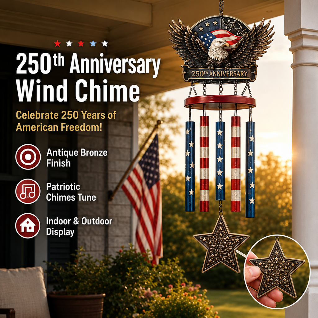💥Flash Sale - Up To 49% Off ⏰ - Independence Day™ Commemorative Wind Chime