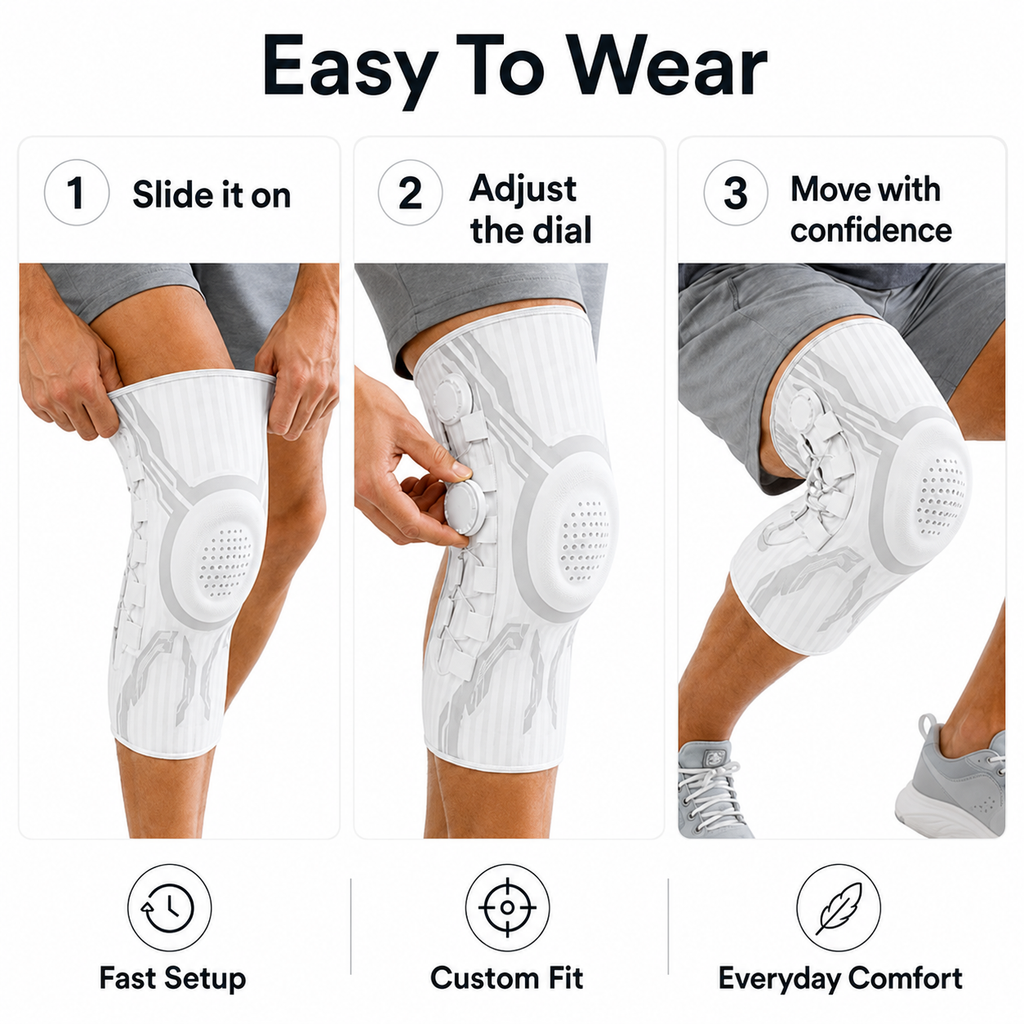 🔥Last Day Discount！Sports Compression Knee Support Brace