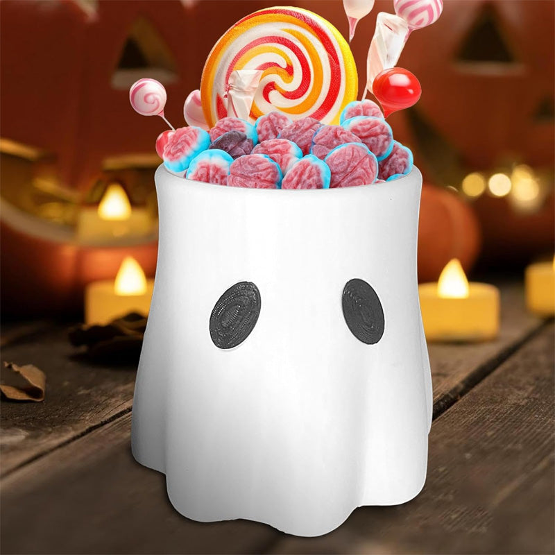 Ghost Bucket Decor Planter