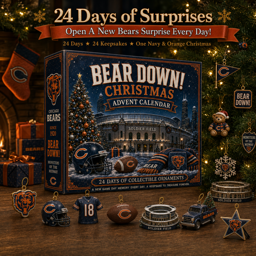 🎄 Bear Down! Football Christmas Advent Calendar