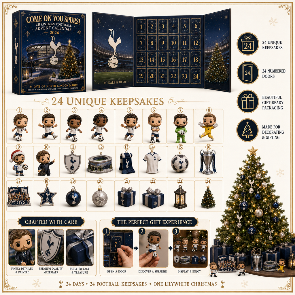 🎄 Come On You Spurs! Football Christmas Advent Calendar