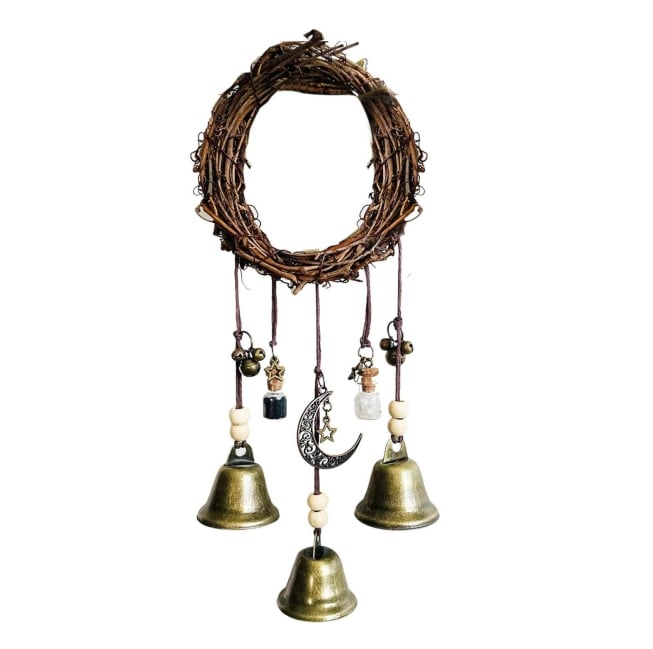 🧙‍♀️🔔100% Handmade Witch Bells Wind Chime for Home Protection (Handmade by Jordan Maynard®)