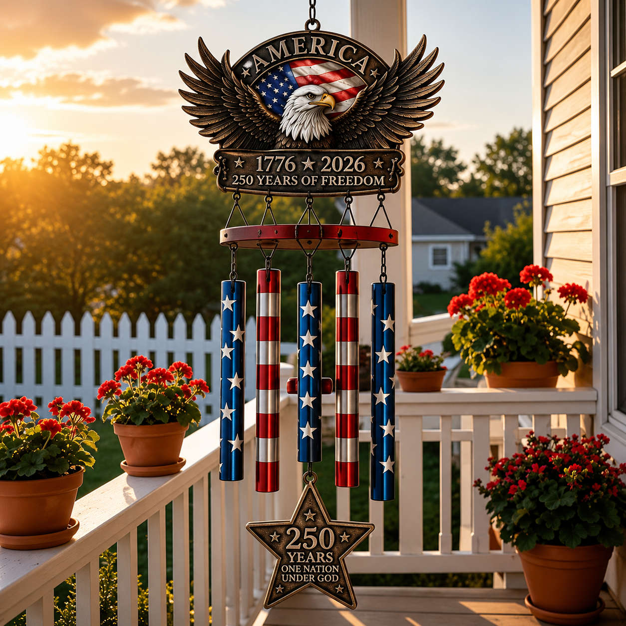 💥Flash Sale - Up To 49% Off ⏰ - Independence Day™ Commemorative Wind Chime