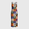 Pagewings Fantasy Book Lover Crochet Maxi Dress