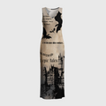 Pagewings I Will Not Die Today Crochet Maxi Dress