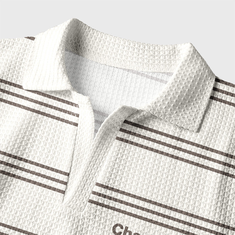 Chaos Coordinator Geek Crochet Polo Shirt