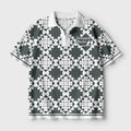 Attempted Murder Geek Crochet Polo Shirt