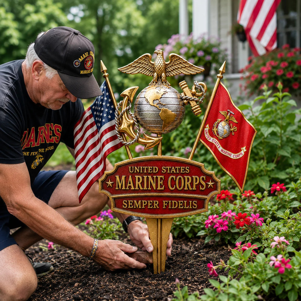 Last Day Promo: 70% OFF 🎖️- US Military Branch Tribute Garden Stake Collection - ✈️Buy 2 Free Shipping Today!