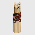 Pagewings Gothic Ravens of Literature Crochet Maxi Dress