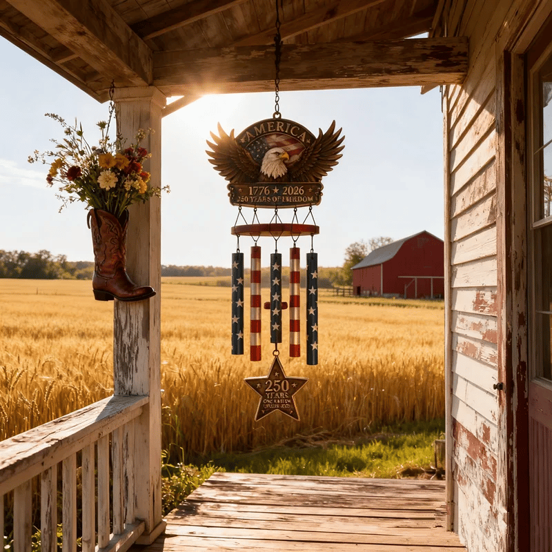 250 Years of Freedom  Commemorate Wind Chime