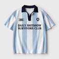 Daily Shitshow Survivors Club Geek Crochet Polo Shirt