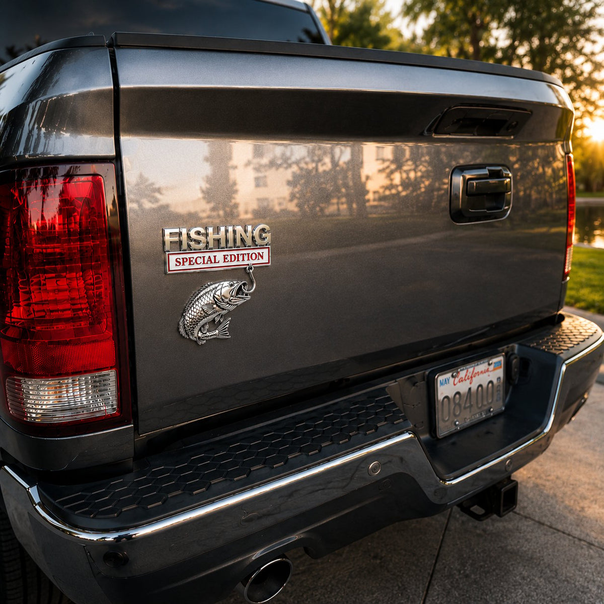 🔥LAST DAY 49% OFF- 🎣 Fishing Special Edition Premium 3D Metal Vehicle Emblem Badge