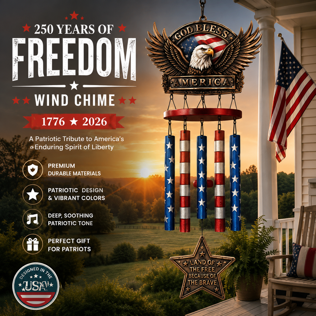 💥Flash Sale - Up To 49% Off ⏰ - Independence Day™ Commemorative Wind Chime