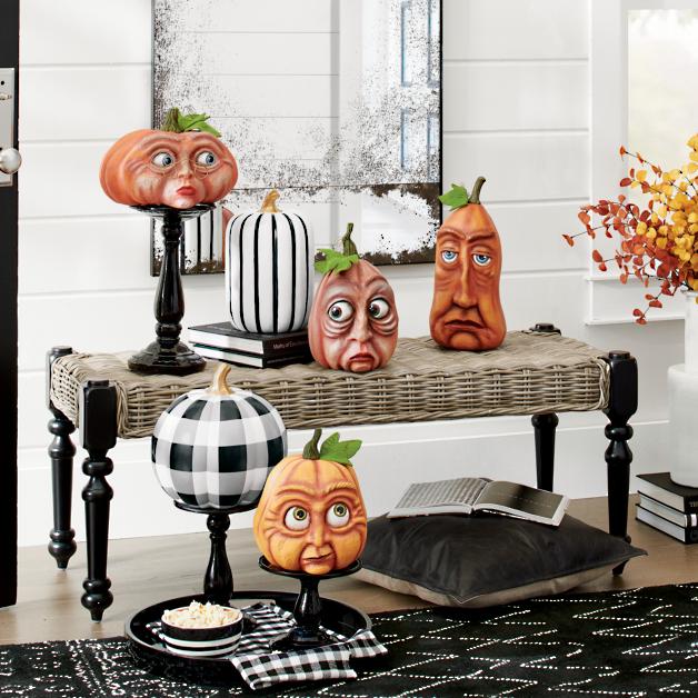 Expressive Pumpkin Garden Decoration Indoor Decorations