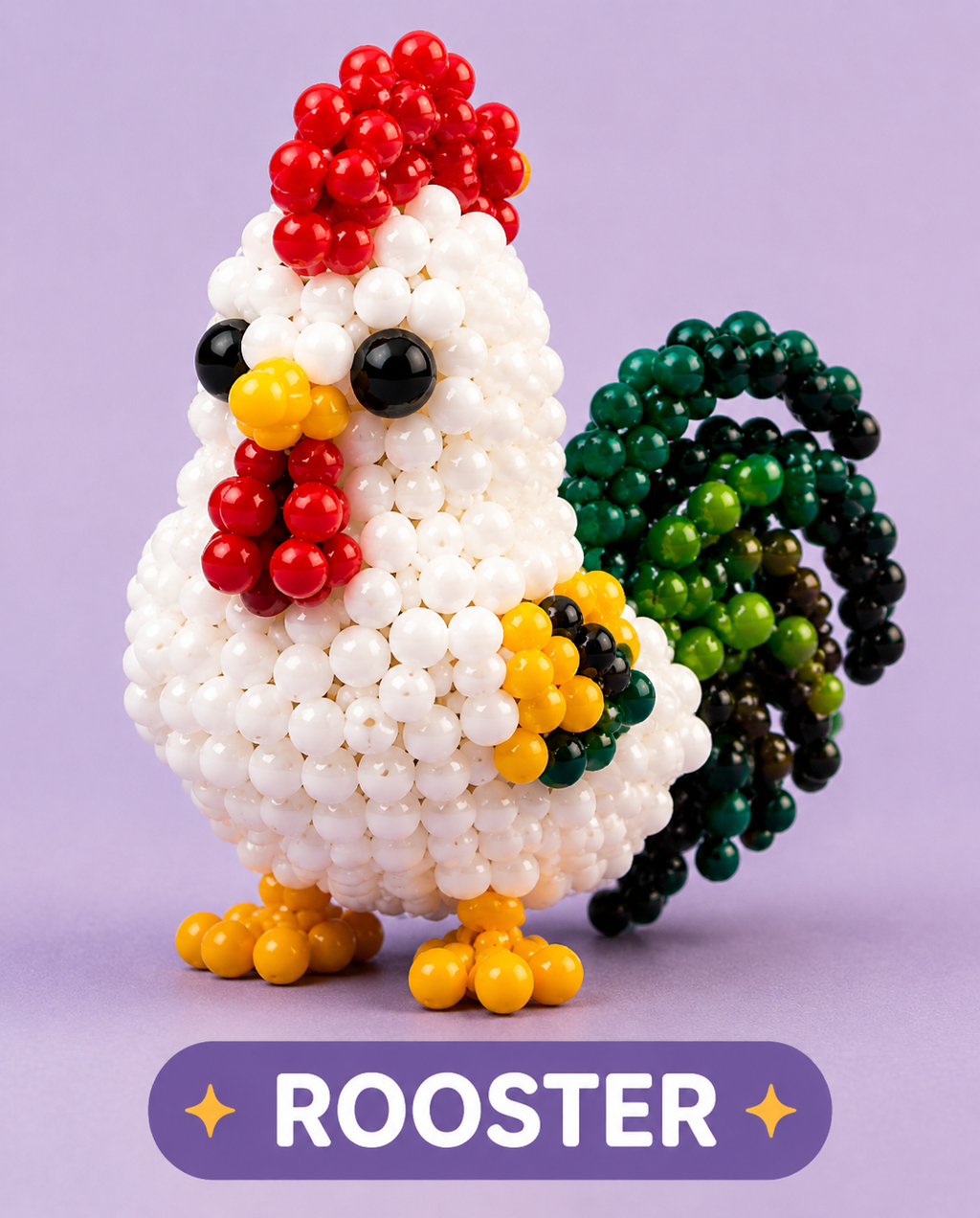 🔥 Last Day 57% OFF ＆ Buy 3 Get 1 Free✨ 12 Zodiac Beaded Animals DIY Kit