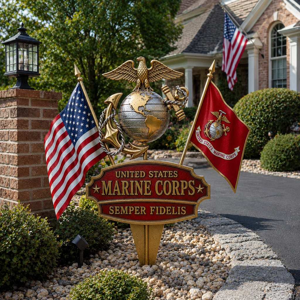 Last Day Promo: 70% OFF 🎖️- US Military Branch Tribute Garden Stake Collection - ✈️Buy 2 Free Shipping Today!