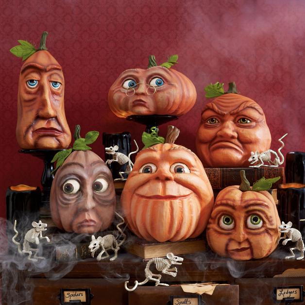 Expressive Pumpkin Garden Decoration Indoor Decorations