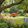 Heart-Shaped Hanging Bird Feeder – Decorative Outdoor Garden Feeder for Small Birds