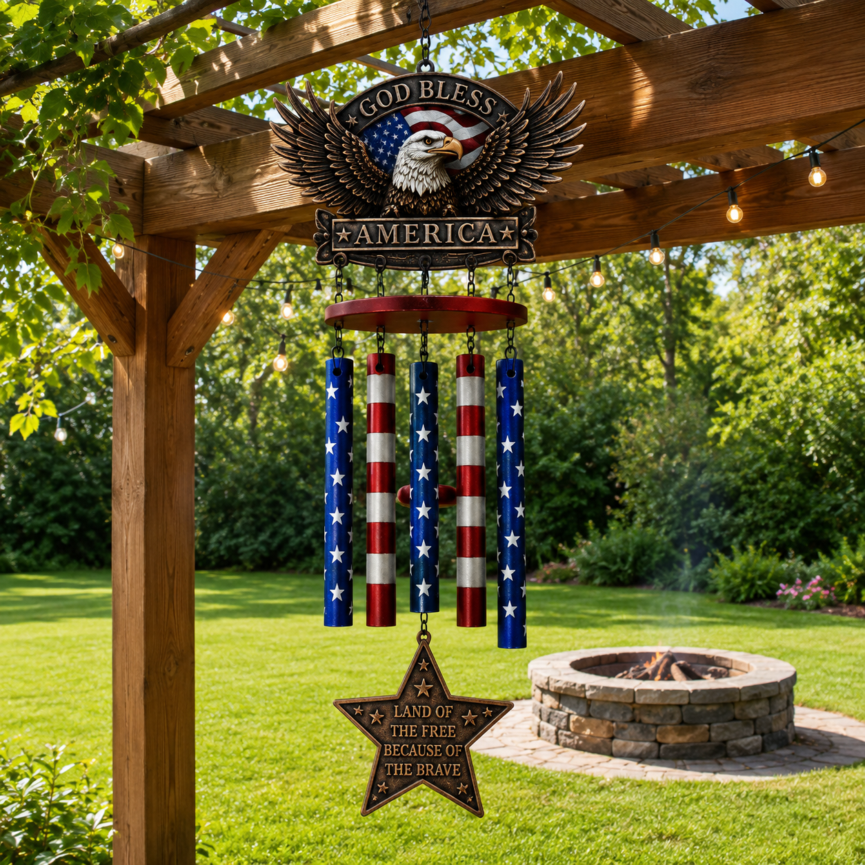 💥Flash Sale - Up To 49% Off ⏰ - Independence Day™ Commemorative Wind Chime