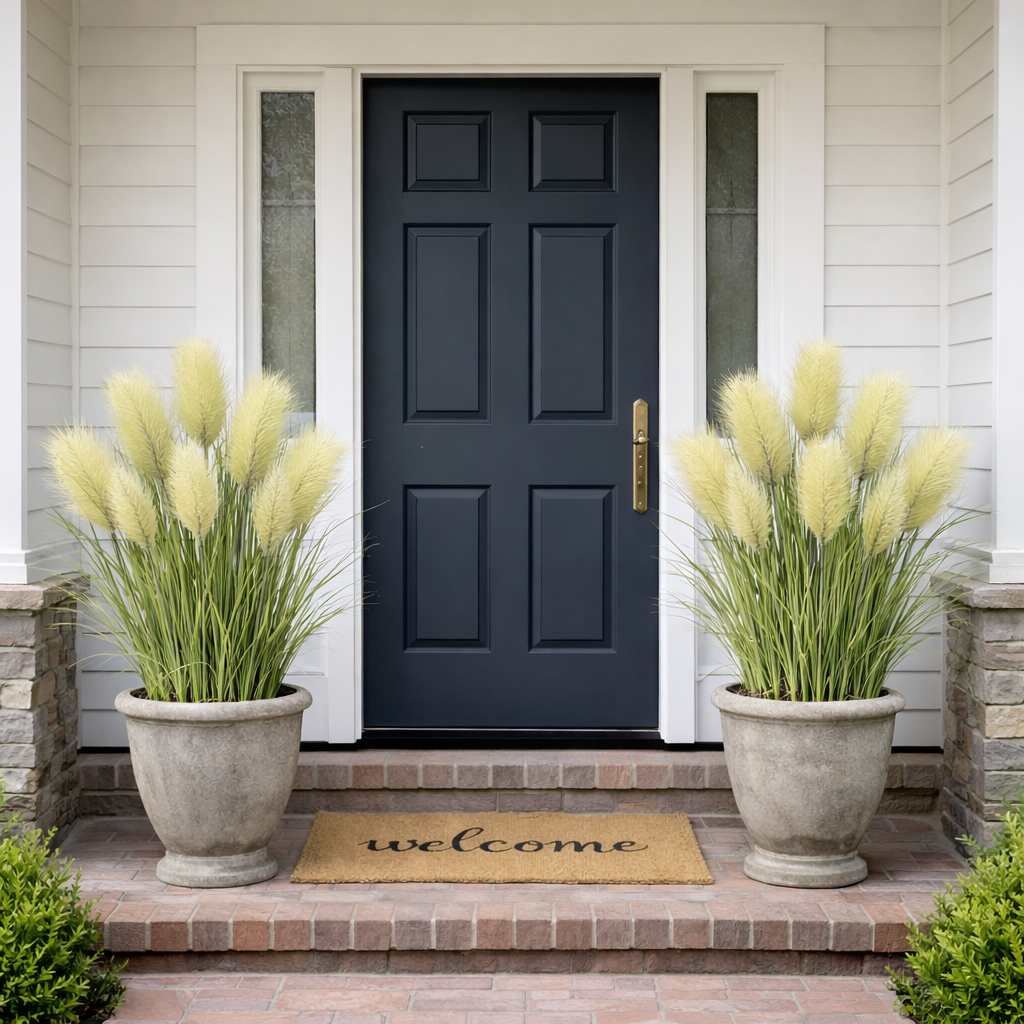 31.5 inches Tall Purple Pampas Grass Arrangement