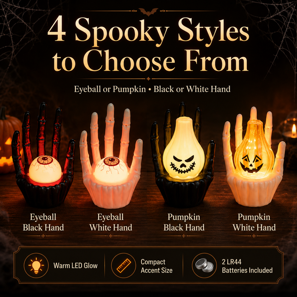 LED Haunted Hand Night Light