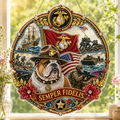 🔥Limited time 70% OFF -🦅✨American Military Heritage Diamond Art Hanging Ornament Kit