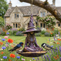 🏆Flash Sale⚡ 50K+ SOLD!Meditating Witch Garden Bird Feeder