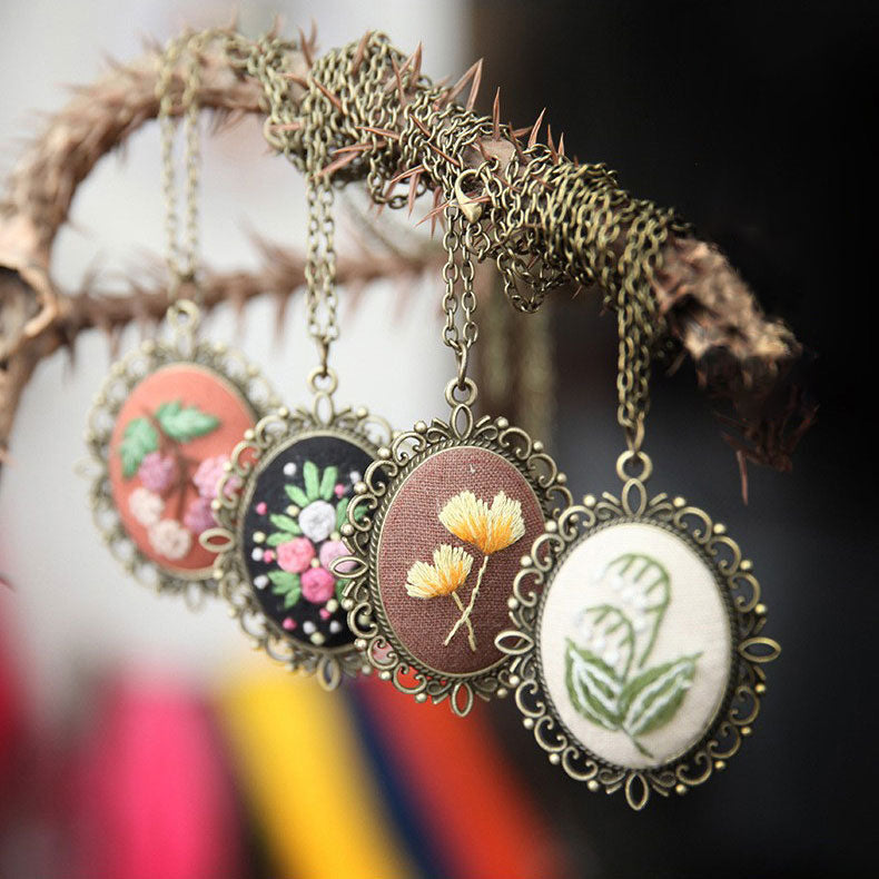 DIY Necklace - Snowman