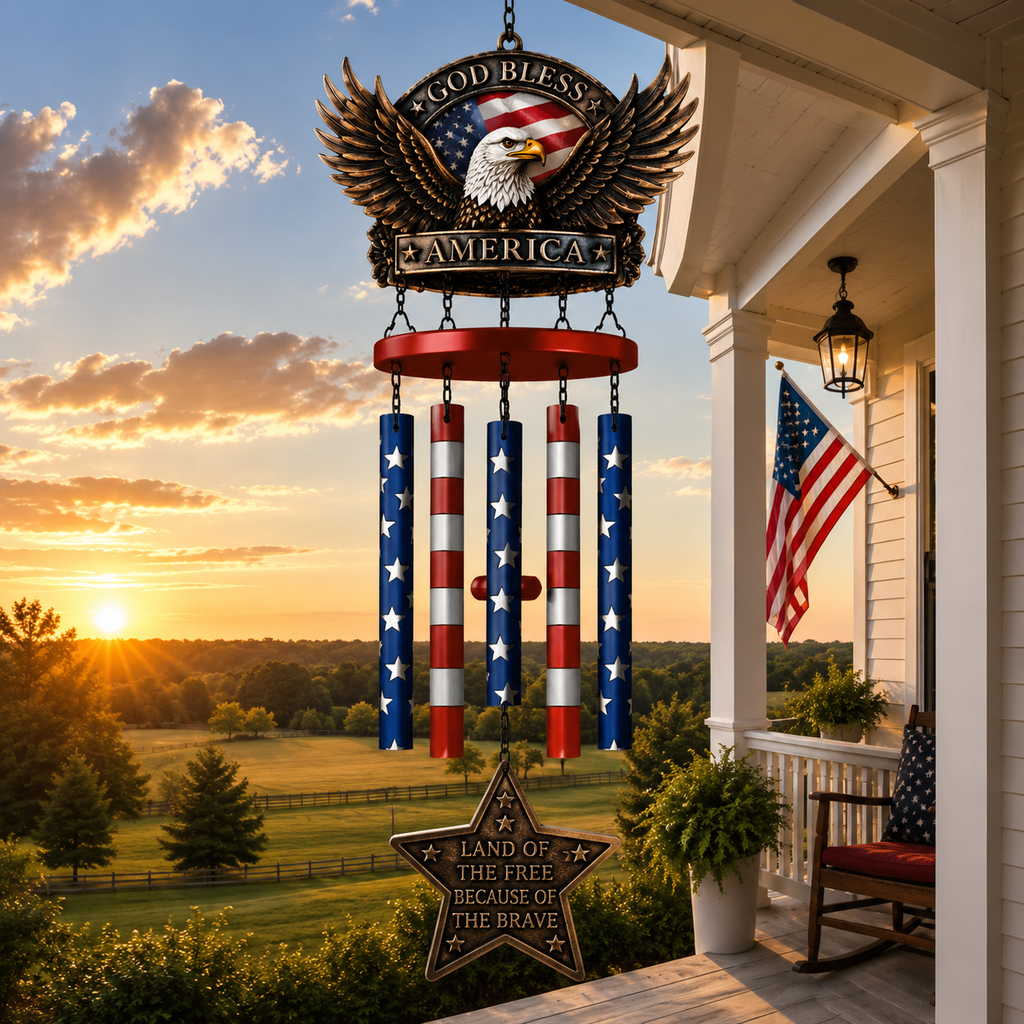 💥Flash Sale - Up To 49% Off ⏰ - Independence Day™ Commemorative Wind Chime