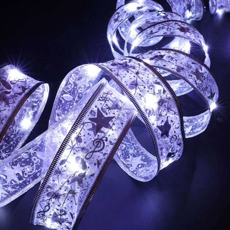CLEARANCE SALE CHRISTMAS RIBBON FAIRY LIGHTS