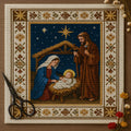 Nativity Scene Cross-Stitch Kit