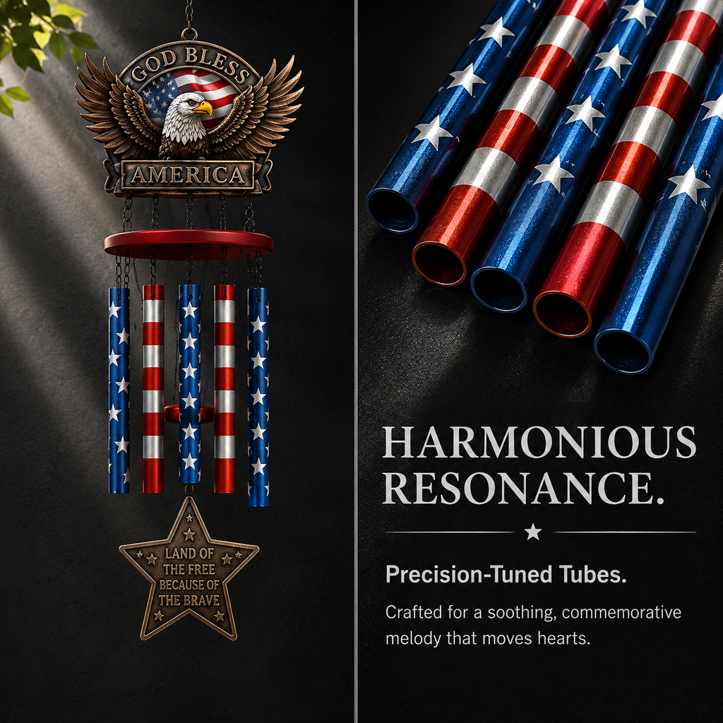 💥Flash Sale - Up To 49% Off ⏰ - Independence Day™ Commemorative Wind Chime