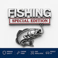 🔥LAST DAY 49% OFF- 🎣 Fishing Special Edition Premium 3D Metal Vehicle Emblem Badge