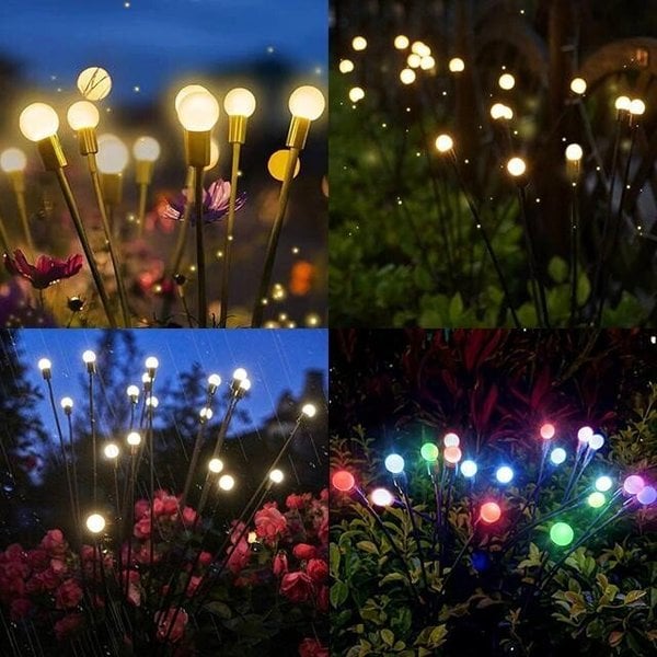 Solar Garden Lights-Starburst Swaying Light-BUY 2 FREE SHIPPING