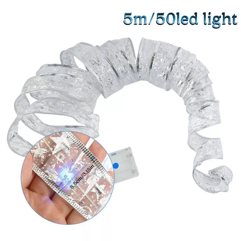 CLEARANCE SALE CHRISTMAS RIBBON FAIRY LIGHTS