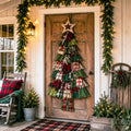Beginner-Friendly DIY Oversized Patchwork Christmas Tree Door Hanging Kit | Complete Kit with All Tools & Step-by-Step Guide Included