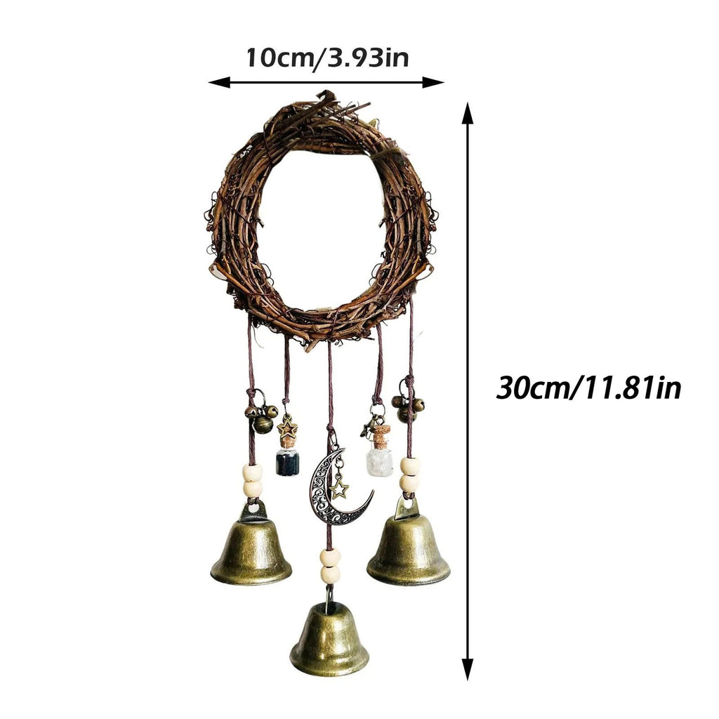 🧙‍♀️🔔100% Handmade Witch Bells Wind Chime for Home Protection (Handmade by Jordan Maynard®)